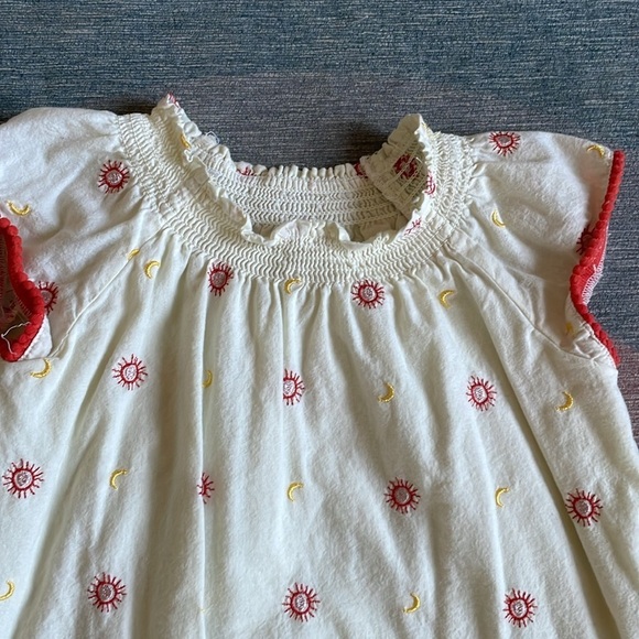 Genuine Kids OshKosh Celestial Sun & Moon Embroidered Dress - Picture 2 of 5